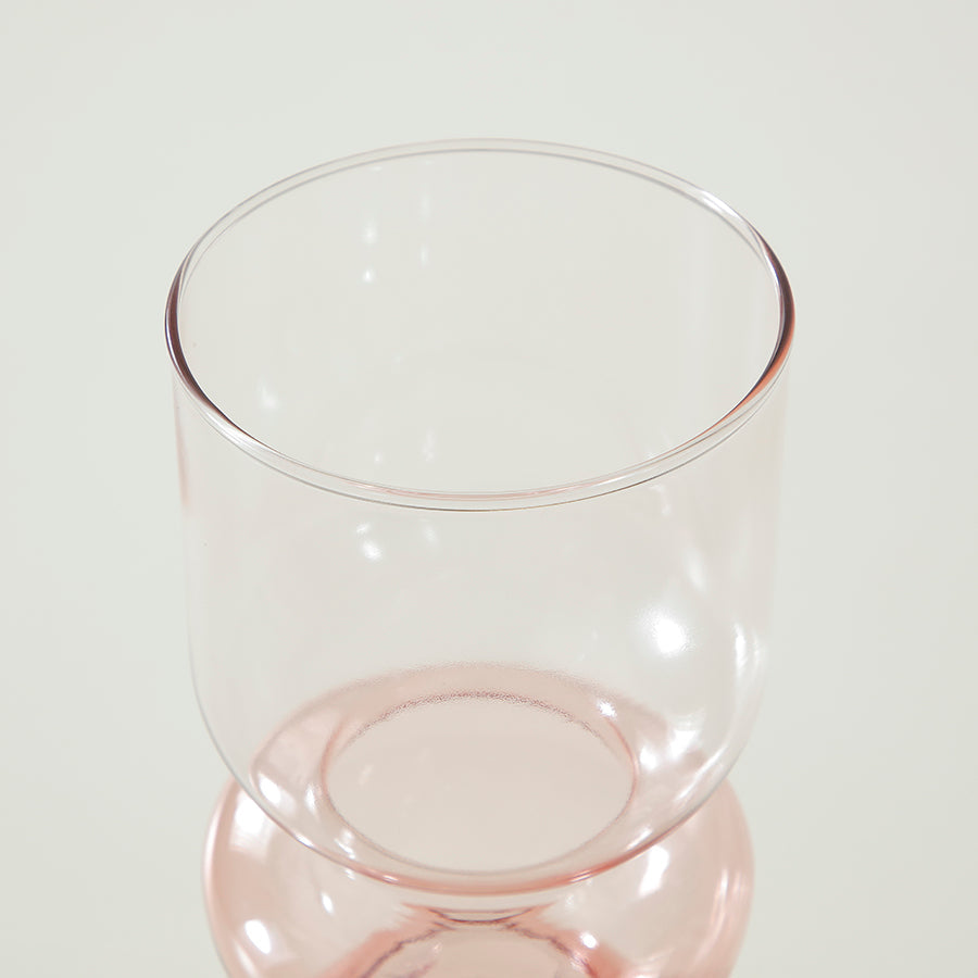 Sunrise glass vase, 20 cm