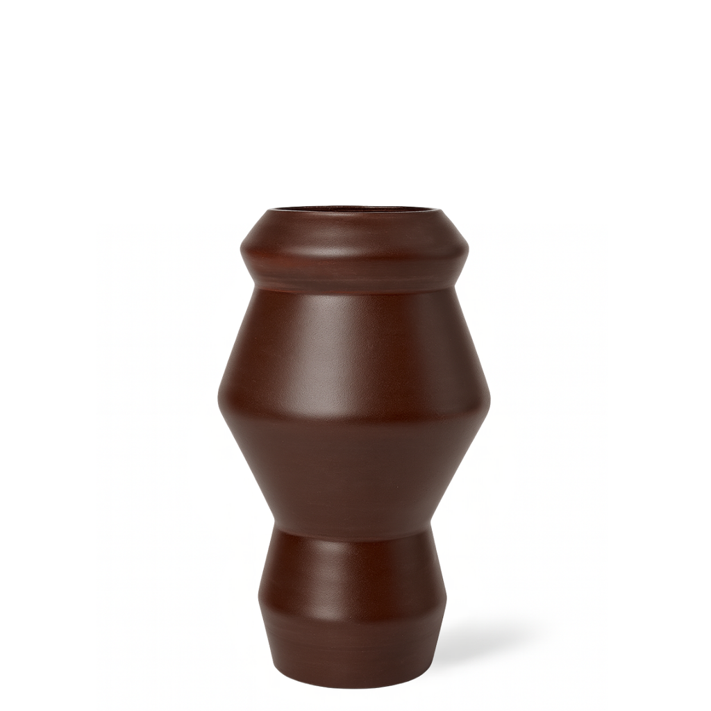 Totem glass vase, 30 cm