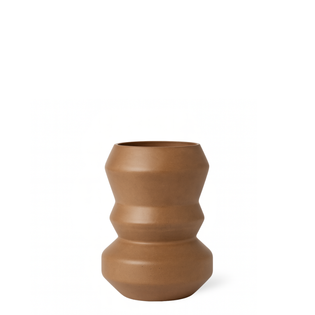 Totem glass vase, 21 cm