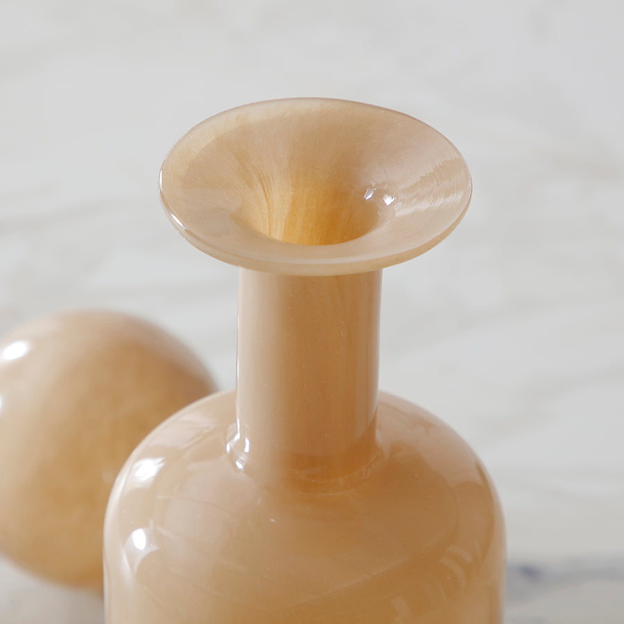 Nude glass vase, 34 cm