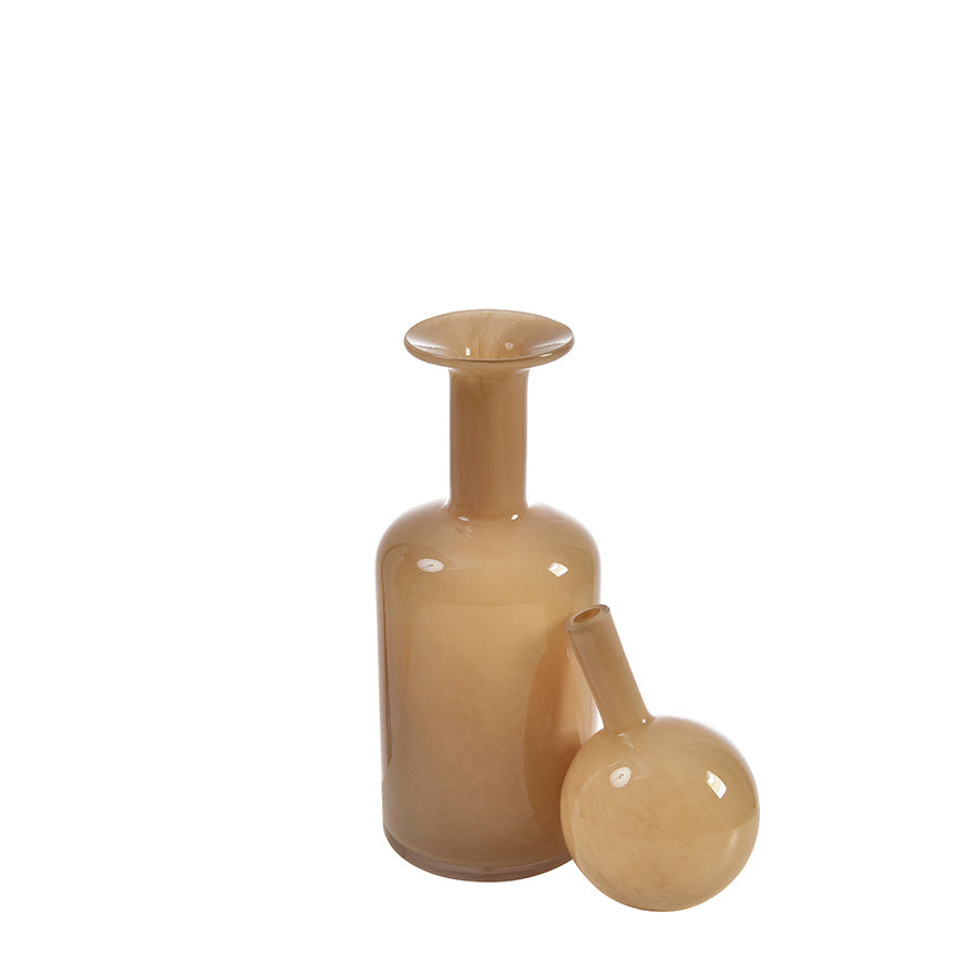 Nude glass vase, 34 cm