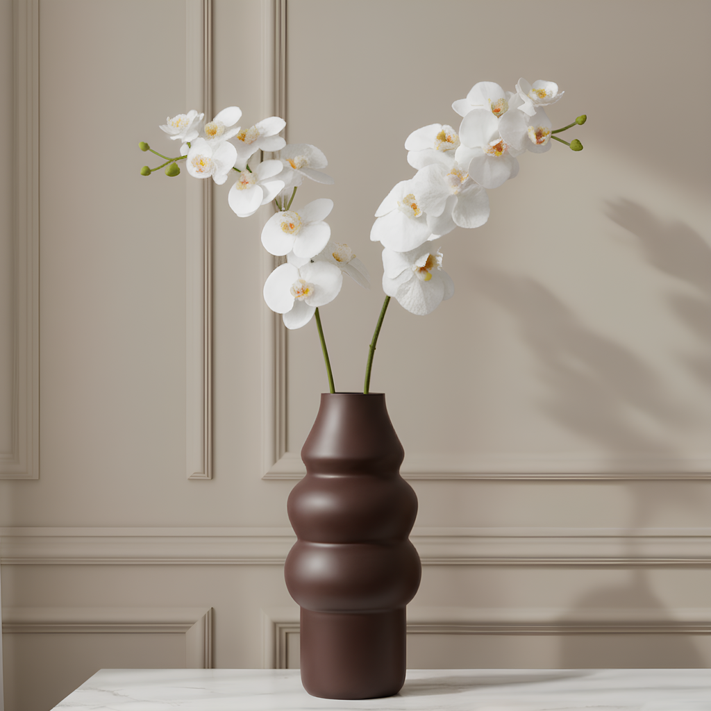 Chrysalis glass vase, 36 cm