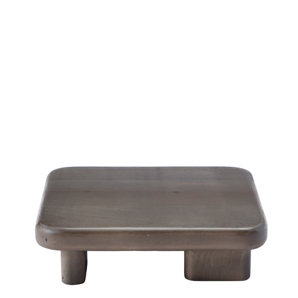 Square decorative tray on legs Soho