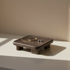 Square decorative tray on legs Soho