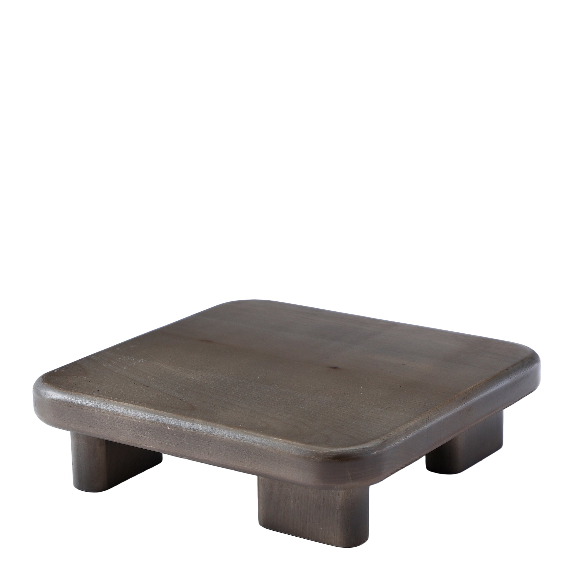 Square decorative tray on legs Soho