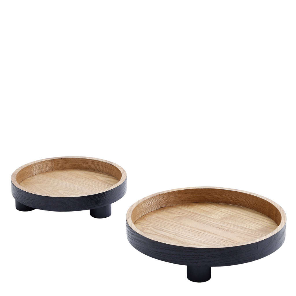 Noa round decorative trays