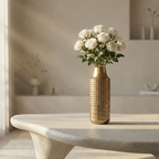 Eris metal vase, 45cm