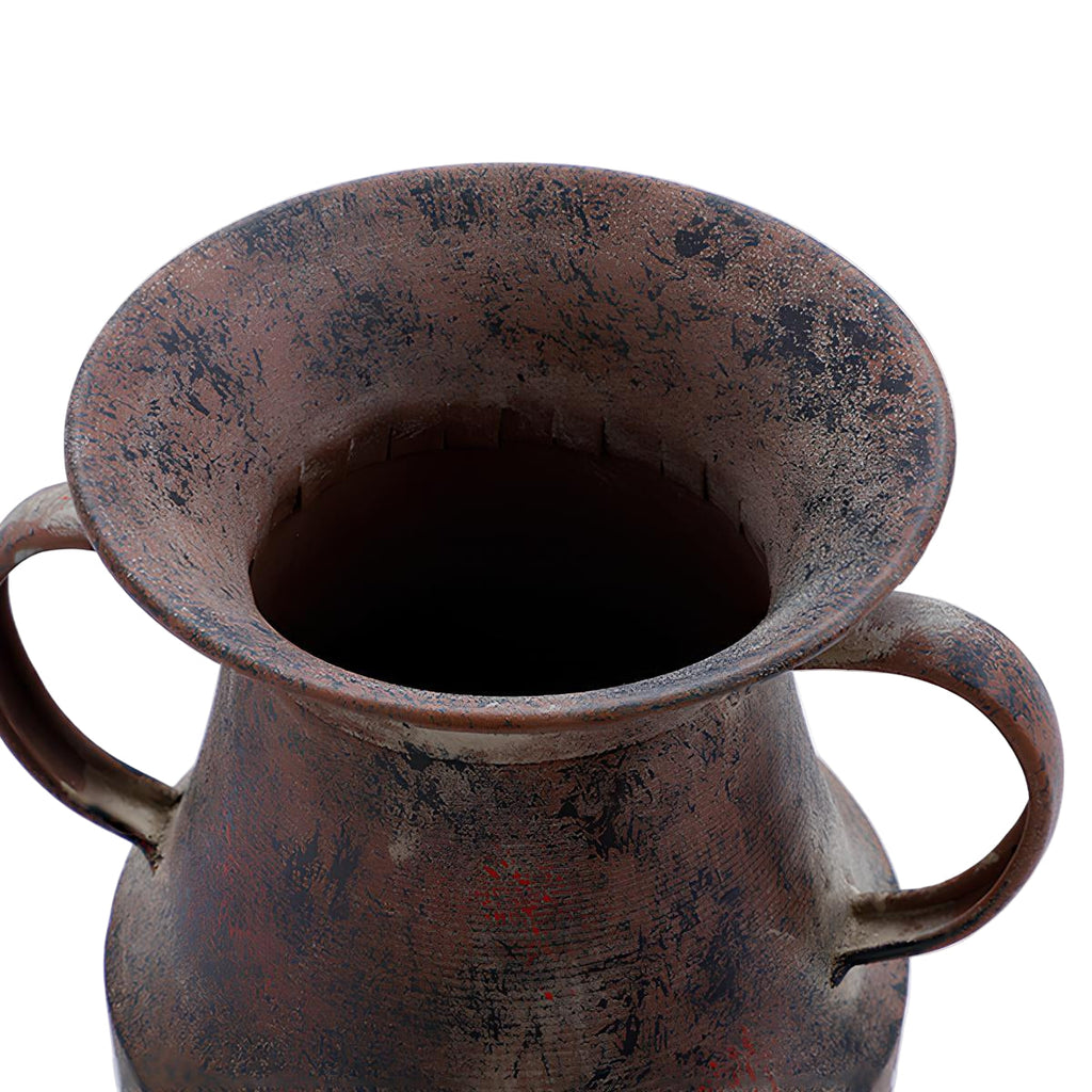 Arka metal vase, 25cm