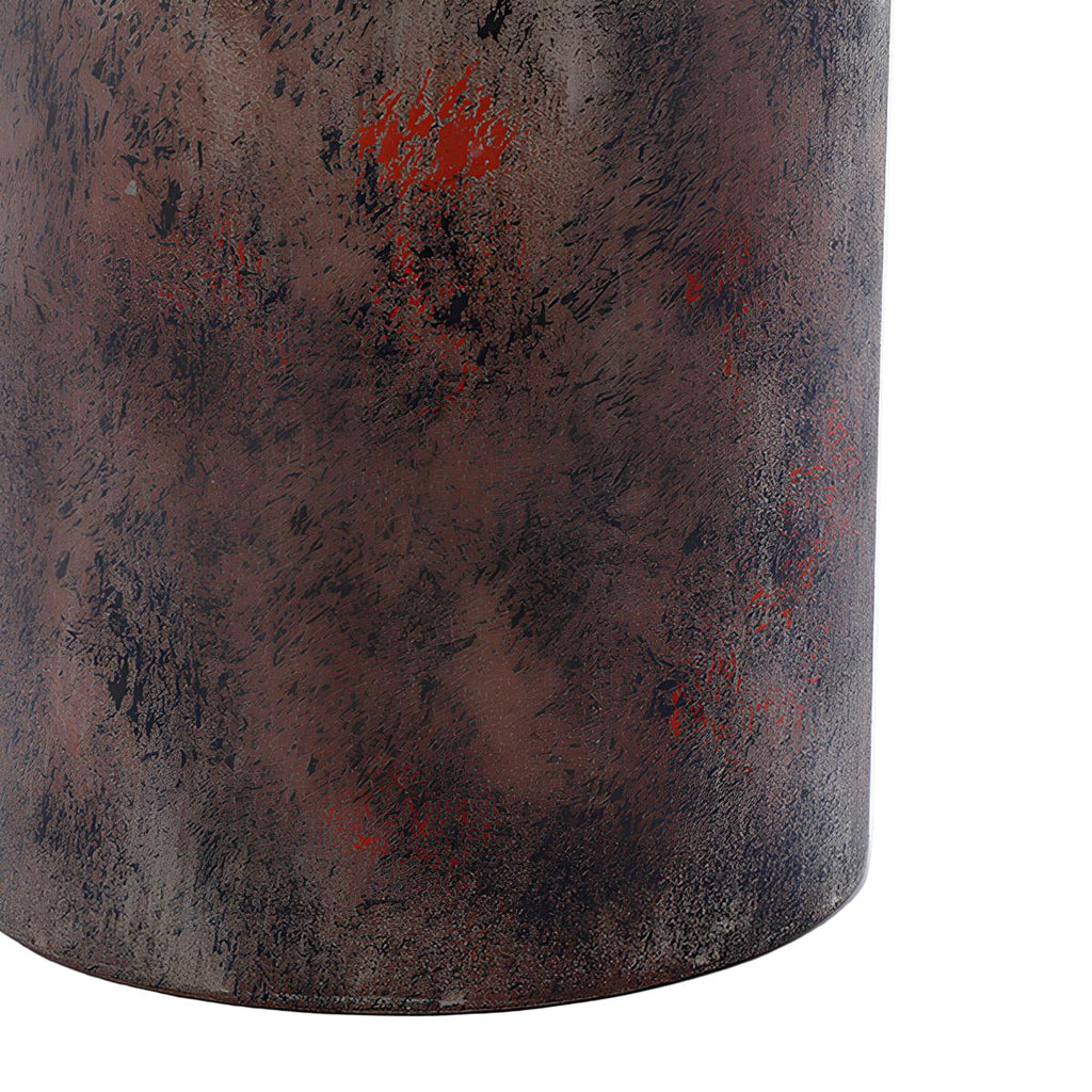 Arka metal vase, 25cm
