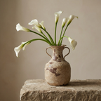 Arka metal vase, 34cm