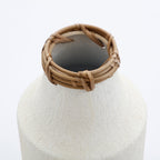 Solea metal vase, 32cm