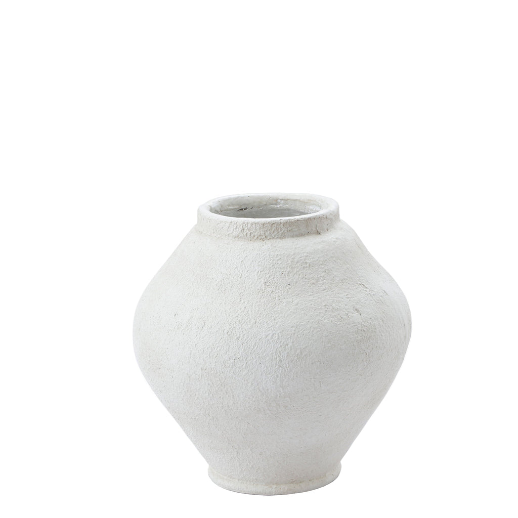 Elvea resin vase, 28cm