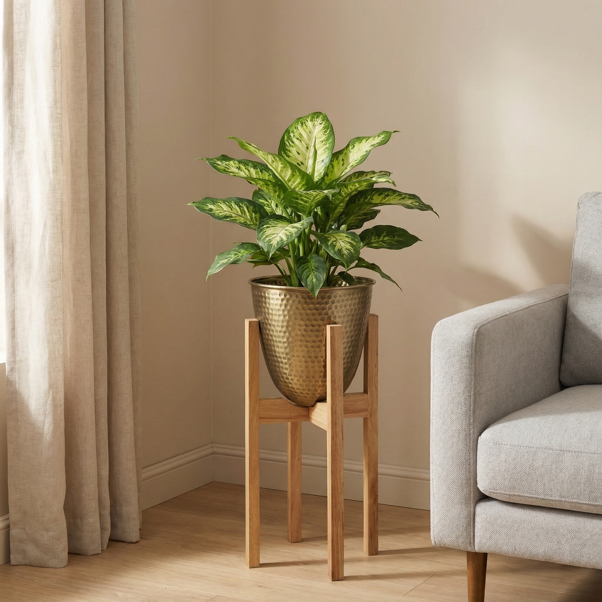 Mirae Metal Plant Pot