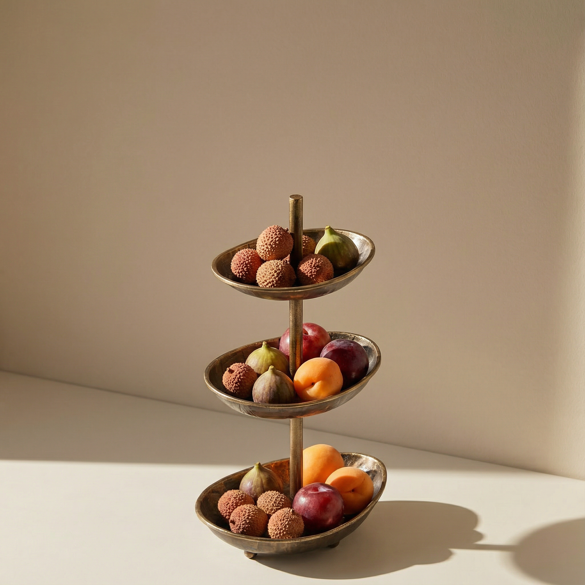 Elma Metal Tiered Tray