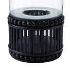 Perline wooden candle holder