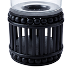 Perline wooden candle holder