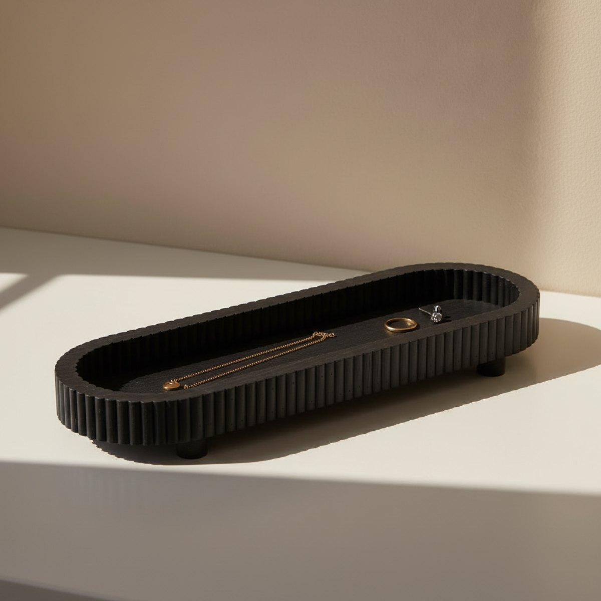 Palma Oval Decorative Tray