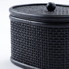 Mila oval rattan boxes