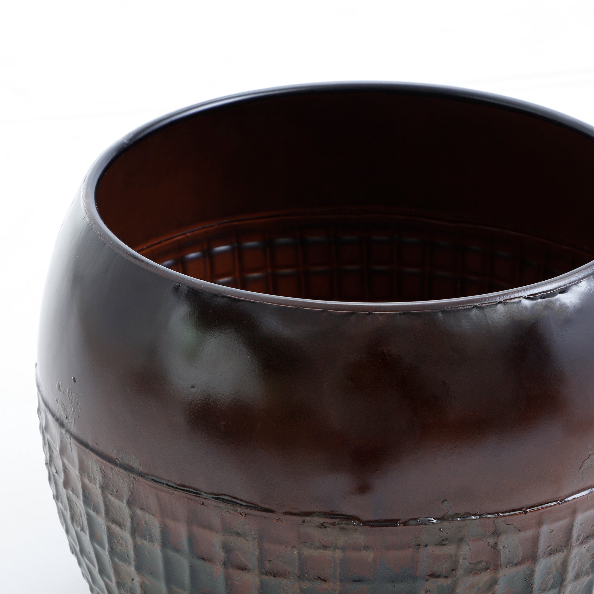 Elen metal plant pots