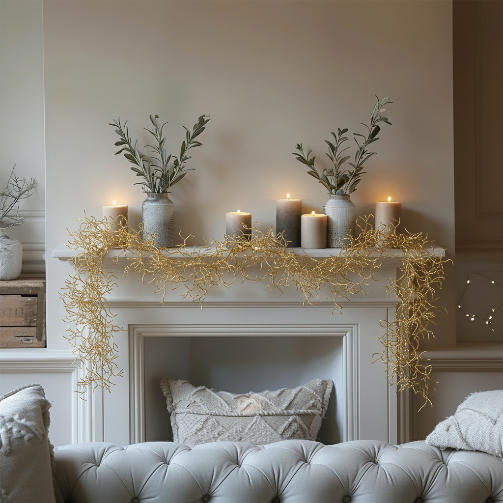 Metallic Root Garland